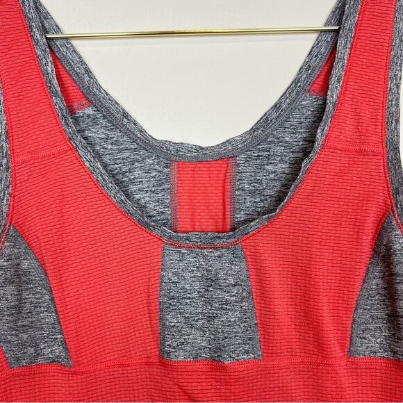 Lululemon Run:‎ Recharge Tank Coral Gray Size 4 - Picture 3 of 6
